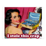Glam Kleptomania Post Card
