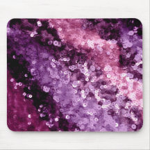 Glam Queen - Sequined SWAG mousepad
