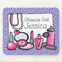 Glamour Girl Birthday (pd) Mouse Mats