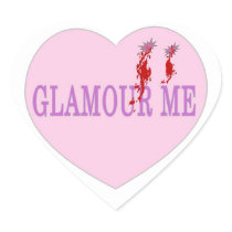 Glamour Me Vampire Heart Stickers