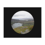 Glanmore Lake from Healy Pass Ireland. Round. Flyer
