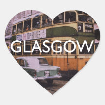 Glasgow Heart Sticker