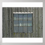 Glass Behind Glass Poster/Print