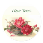 Glass Bowl Roses - Customise stickers