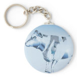 Glass Cow keychains