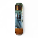 Glass Funnels and Barber Pole skateboards