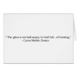 Glass Half Full cards