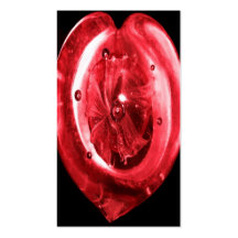 Glass Heart - Business Cards