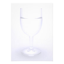 Glass of water invite