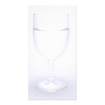 Glass of water photo cards