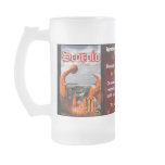 Glass Scorpio Beer Mug