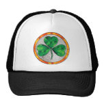 Glass Shamrock Mesh Hat