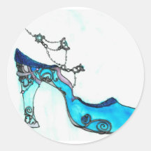 Glass Slipper Stickers