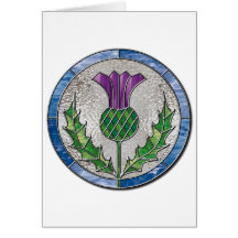 Glass Thistle Cards