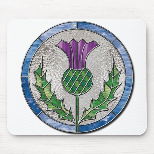 Glass Thistle Mousepads