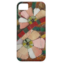 glass tiles flowers vo1 iPhone 5 covers