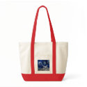 Glass & Wire Ornament Christmas Tote Bag