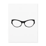 Glasses postcards