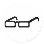 Glasses Sticker