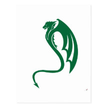 Glaurung the Green Dragon Postcards