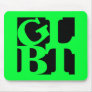 GLBT Black Pop Mousepad