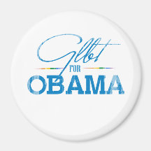 Glbt for Obama Vintage.png Fridge Magnet