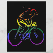 GLBT Pride Bicyclist Flyer Design