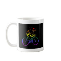 GLBT Pride Bicyclist Mug