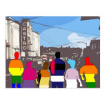 GLBT Pride People in the Castro #2 Postcard