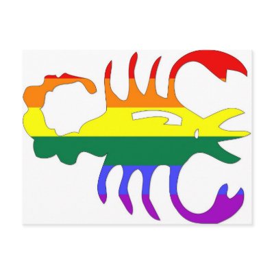 GLBT Pride:  Scorpio Postcards by markthaler