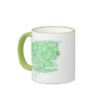 GLBT WORD PATTERN WHITE -.png Coffee Mug