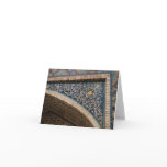 Glebe Reading Garden: Blue Tile Greeting Card