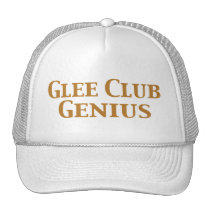 Glee Club Genius Gifts hats