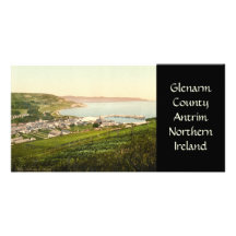 Glenarm, County Antrim Customised Photo Card