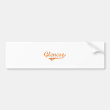 Glencoe Illinois Classic Design Bumper Sticker