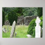 Glendalough, Ireland Cemetery posters