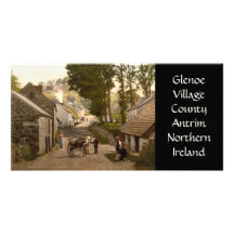 Glenoe Village, County Antrim Photo Greeting Card