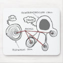 Glial Cells Mouse Pad mousepads