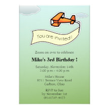 Glider -Birthday Party Invitation-3