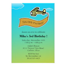 Glider -Birthday Party Invitation-4
