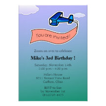 Glider -Birthday Party Invitation-6