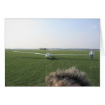 Glider on ground tow cards