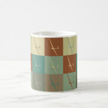 Gliding Pop Art Coffee Mug