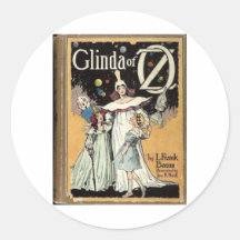 Glinda Of Oz Round Stickers