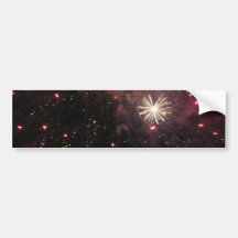 Glinting Sparks Bumper Sticker