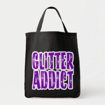 Glitter Addict Crafty Woman Tote Bag