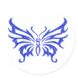 Glitter Butterfly 2 stickers