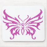 Glitter Butterfly mousepads