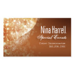 "Glitter" - Event Planner Coordinator business cards