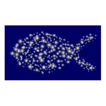 Glitter Fish Tract Card /